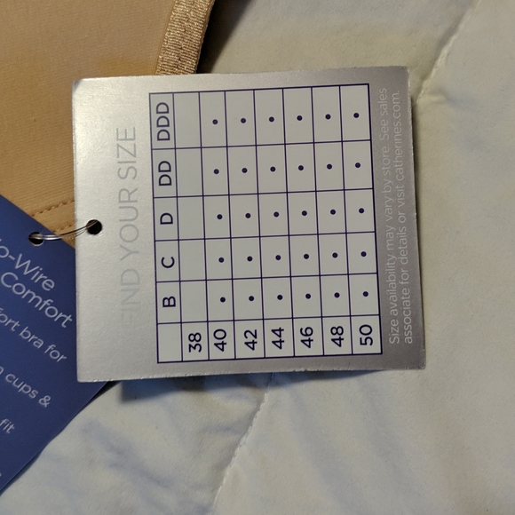 NWT size 46DDD no underwire bra's - Picture 9 of 11